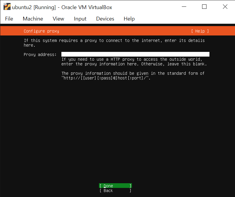 Ubuntu - Configure proxy